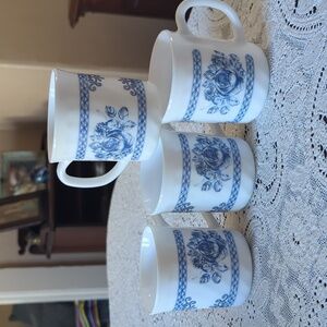 Vintage 70s Arcopal France Glenwood "Honorine" Coffee Mug